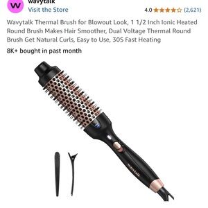 Wavy Talk Curling Brush